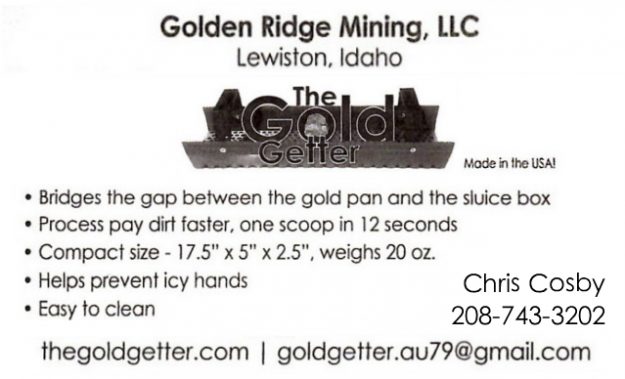bus. card image of The Gold Getter
