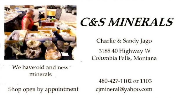 image of C & S Minerals bc